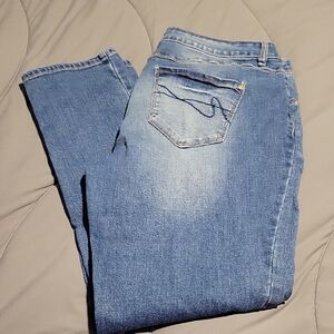 Cato Women's Straight Leg Blue Jeans